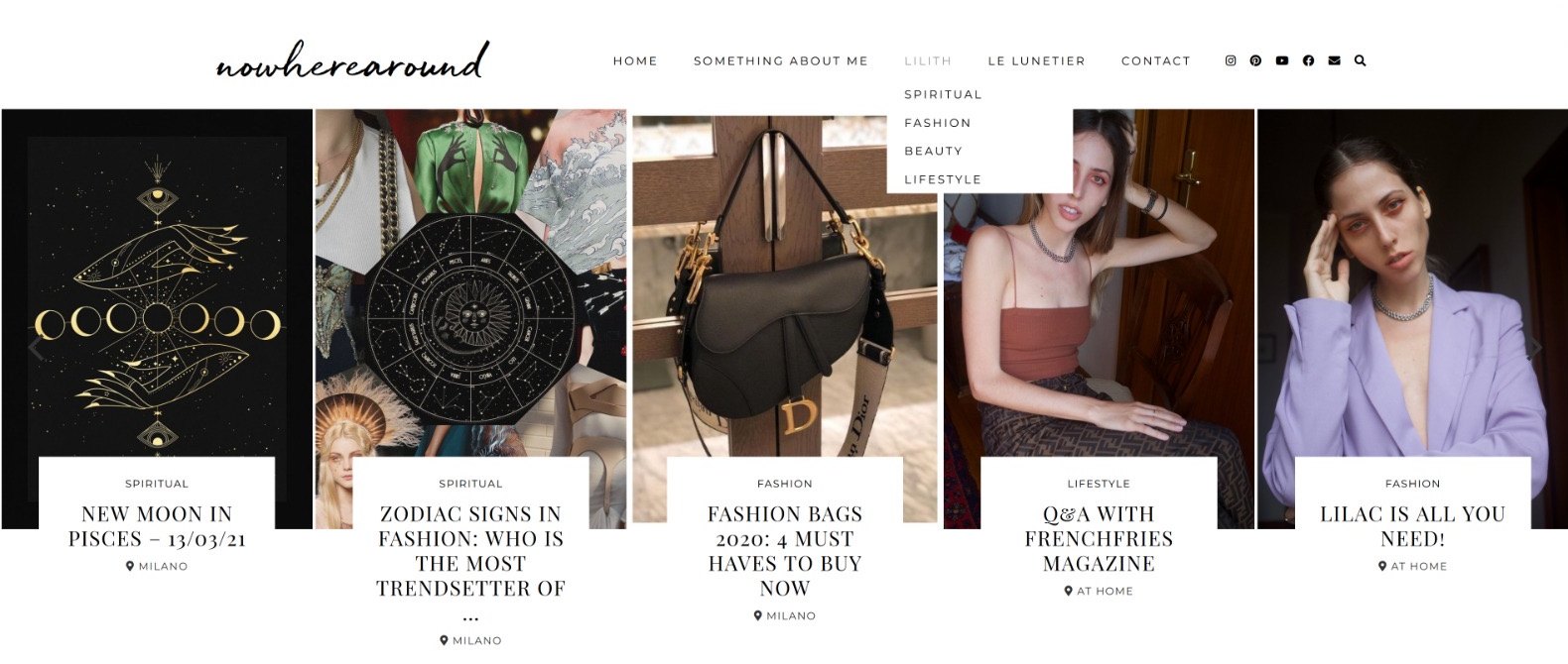 Il blog di moda nowherearound